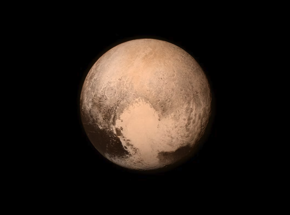NASA image of Pluto