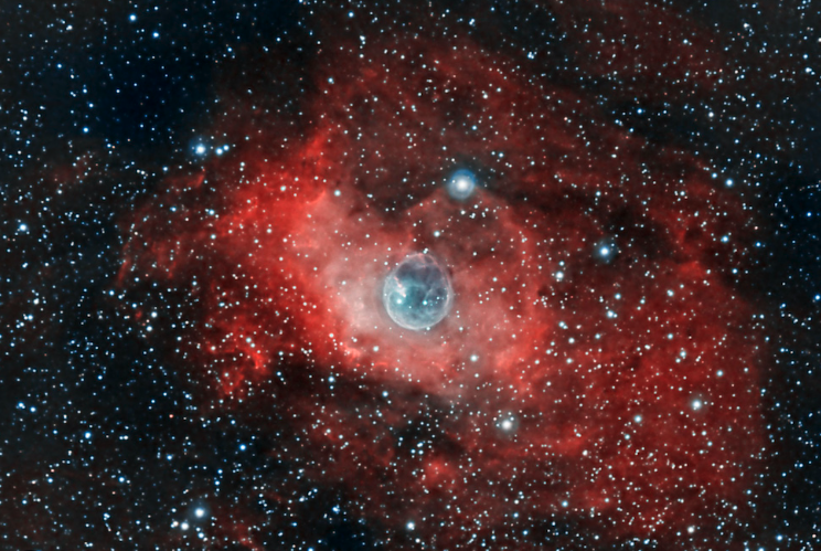 the Bubble Nebula