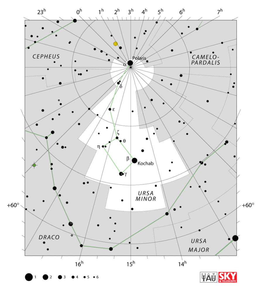 Sky & Telescope Map