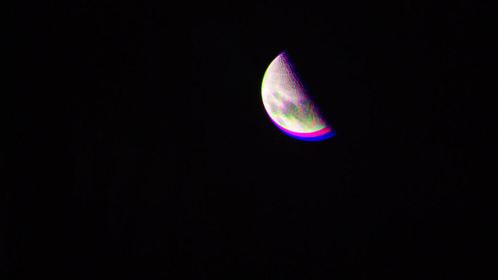 Chromatic Aberration Moon Example