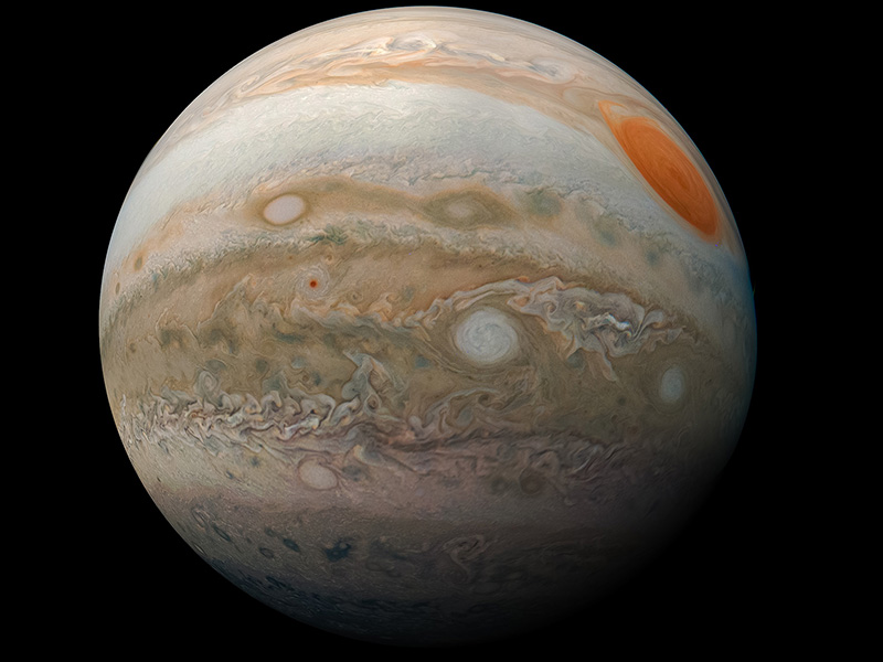 Jupiter: The Gas Giant With Its Mesmerizing Great Red Spot